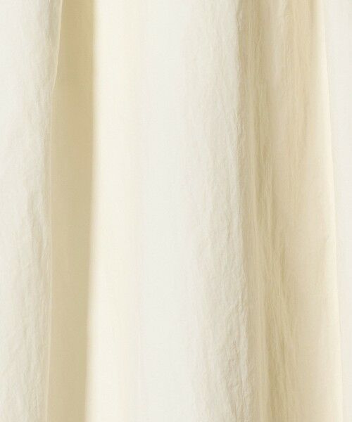 green label relaxing / グリーンレーベル リラクシング ロング・マキシ丈スカート | ギャザー フレア スカート オフホワイト | 詳細13