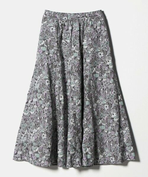 green label relaxing / グリーンレーベル リラクシング ロング・マキシ丈スカート | LIBERTY フレア スカート | 詳細5