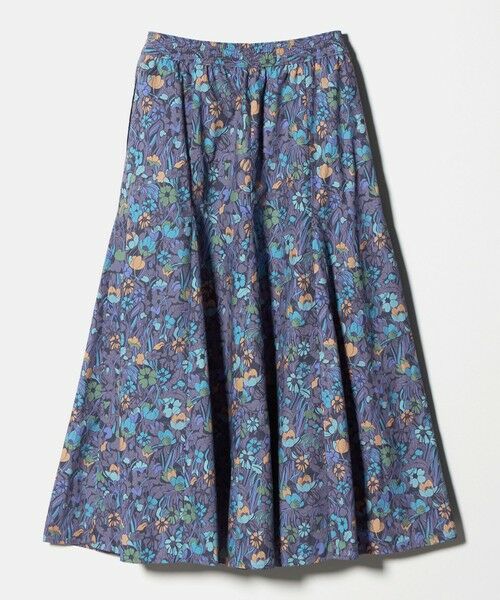 green label relaxing / グリーンレーベル リラクシング ロング・マキシ丈スカート | LIBERTY フレア スカート | 詳細15