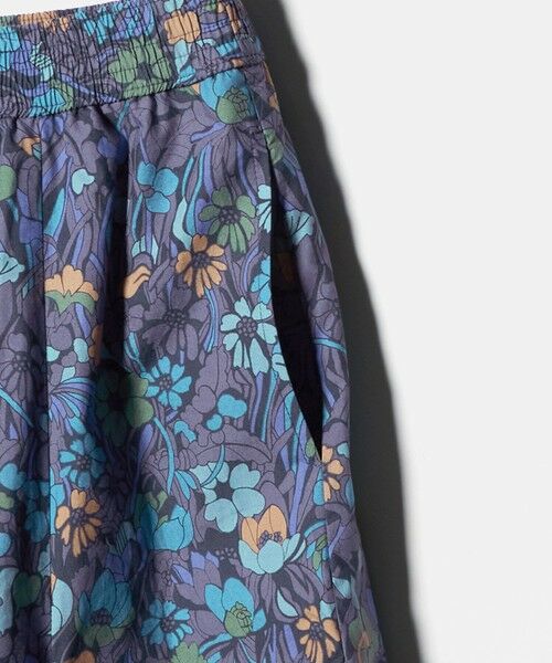 green label relaxing / グリーンレーベル リラクシング ロング・マキシ丈スカート | LIBERTY フレア スカート | 詳細17