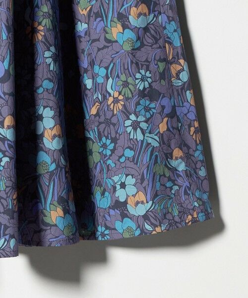 green label relaxing / グリーンレーベル リラクシング ロング・マキシ丈スカート | LIBERTY フレア スカート | 詳細19