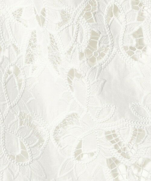 green label relaxing / グリーンレーベル リラクシング ミニ・ひざ丈スカート | レース レイヤード スカート | 詳細12