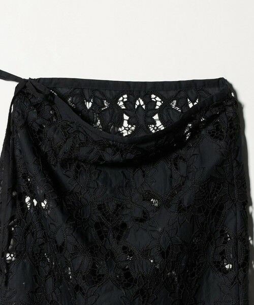 green label relaxing / グリーンレーベル リラクシング ミニ・ひざ丈スカート | レース レイヤード スカート | 詳細25