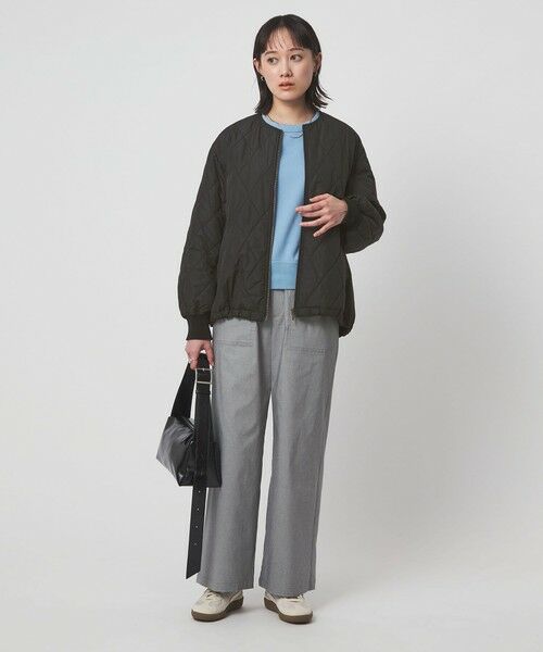 green label relaxing / グリーンレーベル リラクシング ブルゾン | ダイヤ キルティング ブルゾン 撥水 | 詳細3