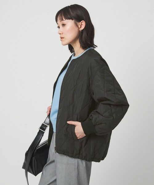green label relaxing / グリーンレーベル リラクシング ブルゾン | ダイヤ キルティング ブルゾン 撥水 | 詳細1