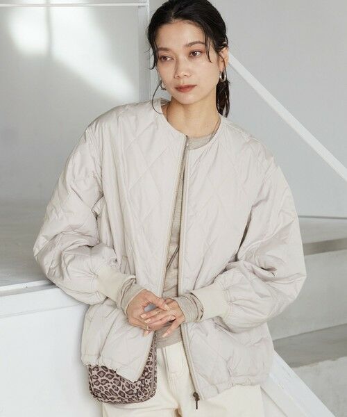 green label relaxing / グリーンレーベル リラクシング ブルゾン | ダイヤ キルティング ブルゾン 撥水 | 詳細7