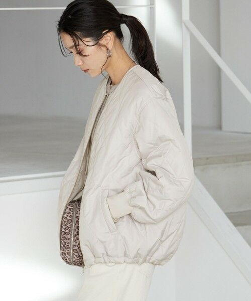 green label relaxing / グリーンレーベル リラクシング ブルゾン | ダイヤ キルティング ブルゾン 撥水 | 詳細8