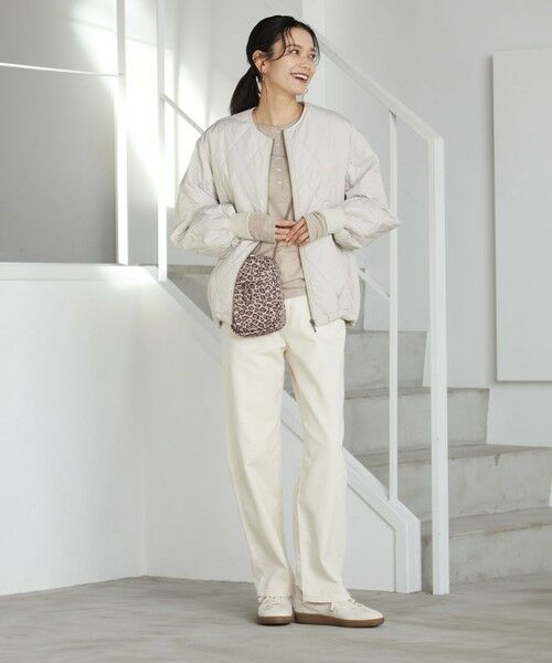 green label relaxing / グリーンレーベル リラクシング ブルゾン | ダイヤ キルティング ブルゾン 撥水 | 詳細12