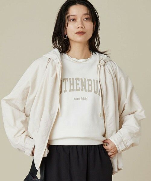 green label relaxing / グリーンレーベル リラクシング ブルゾン | ［size SHORTあり］フーディー ブルゾン 撥水（NATURAL）