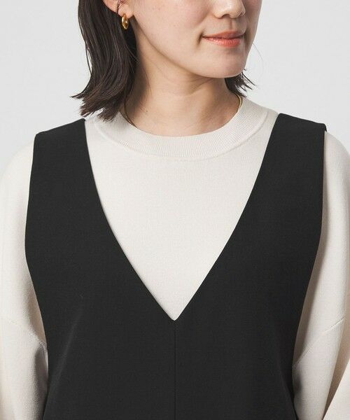 green label relaxing / グリーンレーベル リラクシング サロペット・オールインワン | オルマイ LI/MIX オールインワン マシンウォッシャブル ストレッチ 吸水速乾 接触冷感 | 詳細11