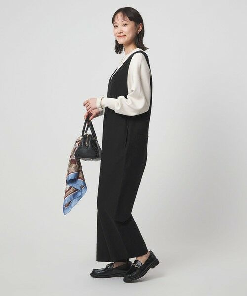 green label relaxing / グリーンレーベル リラクシング サロペット・オールインワン | オルマイ LI/MIX オールインワン マシンウォッシャブル ストレッチ 吸水速乾 接触冷感 | 詳細6