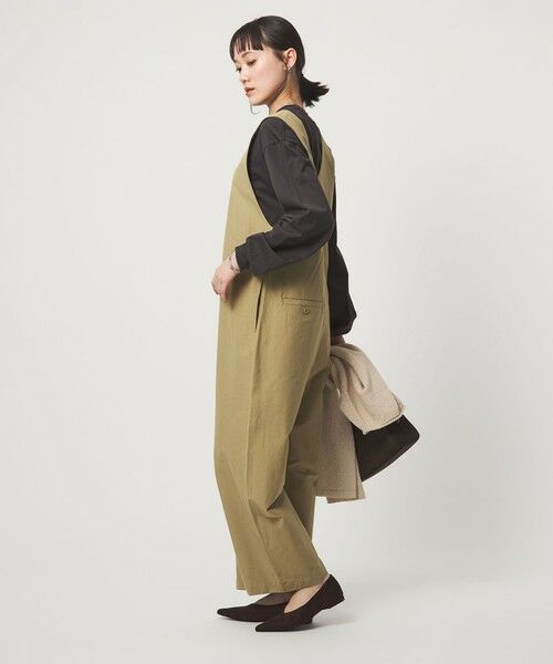 green label relaxing / グリーンレーベル リラクシング サロペット・オールインワン | オルマイ LI/MIX オールインワン マシンウォッシャブル ストレッチ 吸水速乾 接触冷感 | 詳細26