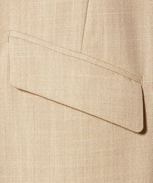 green label relaxing / グリーンレーベル リラクシング ロング・マキシ丈ワンピース | ［size SHORTあり］リネンライク キーネック ジャンパースカート | 詳細27