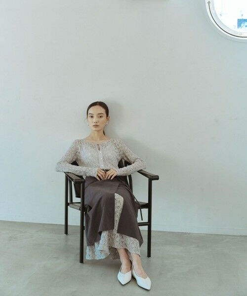 green label relaxing / グリーンレーベル リラクシング ロング・マキシ丈ワンピース | ＜SEASONAL COLLECTION＞2WAY レース ワンピース | 詳細14