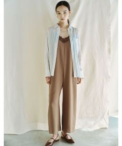 green label relaxing / グリーンレーベル リラクシング サロペット・オールインワン | ＜SEASONAL COLLECTION＞レース キャミソール オールインワン