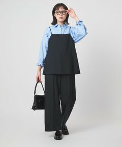 green label relaxing / グリーンレーベル リラクシング サロペット・オールインワン | ［size SHORT/TALLあり］ラミーブレンド オールインワン