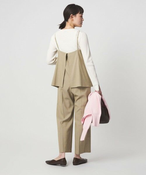 green label relaxing / グリーンレーベル リラクシング サロペット・オールインワン | ［size SHORT/TALLあり］ラミーブレンド オールインワン | 詳細1