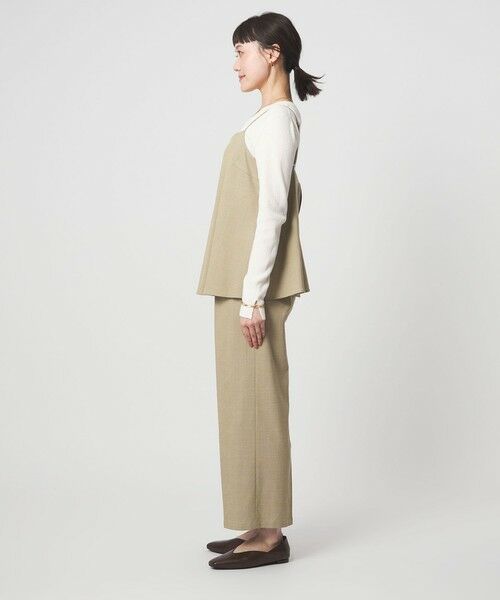 green label relaxing / グリーンレーベル リラクシング サロペット・オールインワン | ［size SHORT/TALLあり］ラミーブレンド オールインワン | 詳細8