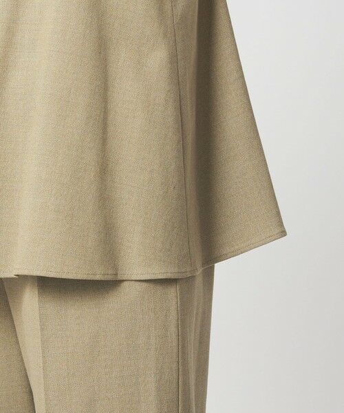 green label relaxing / グリーンレーベル リラクシング サロペット・オールインワン | ［size SHORT/TALLあり］ラミーブレンド オールインワン | 詳細12