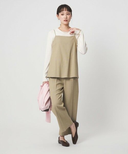 green label relaxing / グリーンレーベル リラクシング サロペット・オールインワン | ［size SHORT/TALLあり］ラミーブレンド オールインワン | 詳細2