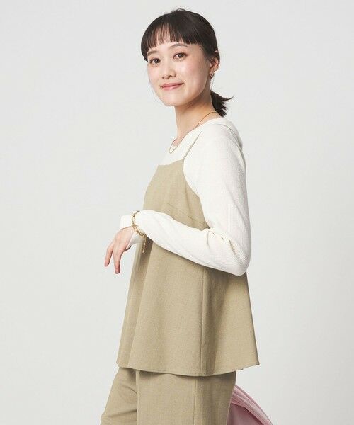 green label relaxing / グリーンレーベル リラクシング サロペット・オールインワン | ［size SHORT/TALLあり］ラミーブレンド オールインワン | 詳細6