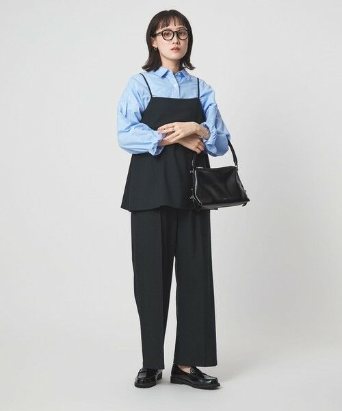 green label relaxing / グリーンレーベル リラクシング サロペット・オールインワン | ［size SHORT/TALLあり］ラミーブレンド オールインワン | 詳細17