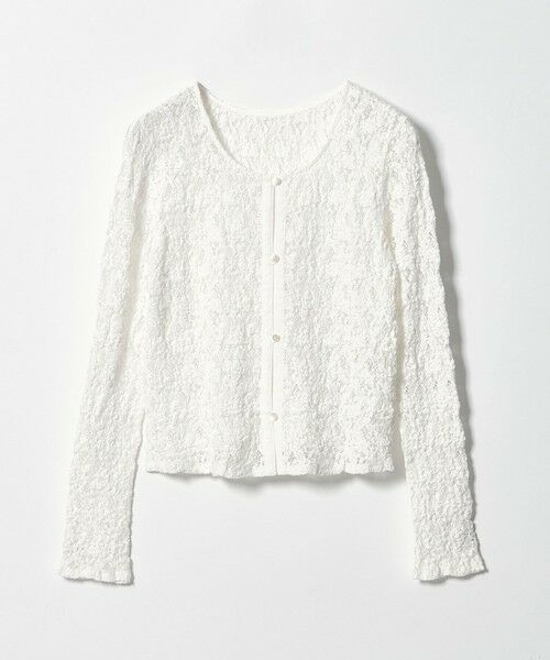 green label relaxing / グリーンレーベル リラクシング カーディガン・ボレロ | ＜SEASONAL COLLECTION＞2WAY  レース カーディガン | 詳細1