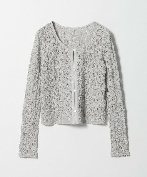 green label relaxing / グリーンレーベル リラクシング カーディガン・ボレロ | ＜SEASONAL COLLECTION＞2WAY  レース カーディガン | 詳細12