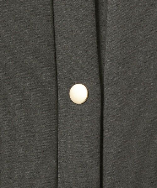 green label relaxing / グリーンレーベル リラクシング カーディガン・ボレロ | ダンボール ノーカラー カーディガン | 詳細13