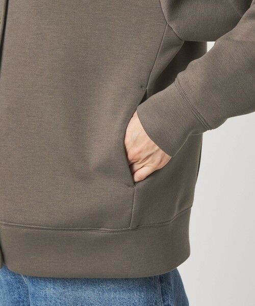 green label relaxing / グリーンレーベル リラクシング カーディガン・ボレロ | ダンボール ノーカラー カーディガン | 詳細22