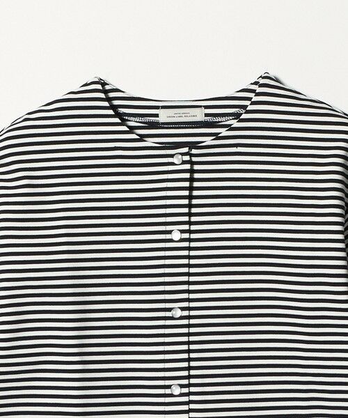 green label relaxing / グリーンレーベル リラクシング カーディガン・ボレロ | リップルボーダー カーディガン | 詳細8