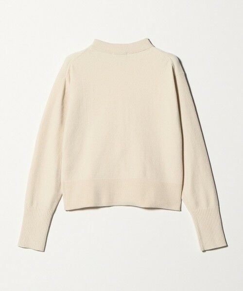 green label relaxing / グリーンレーベル リラクシング カーディガン・ボレロ | モールヤーン クルーネック カーディガン ウォッシャブル | 詳細1