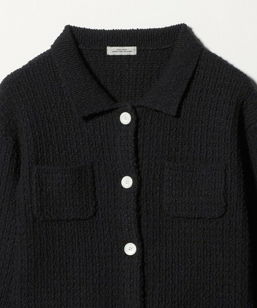 green label relaxing / グリーンレーベル リラクシング カーディガン・ボレロ | ブークレ ポロニット カーディガン ウォッシャブル | 詳細16