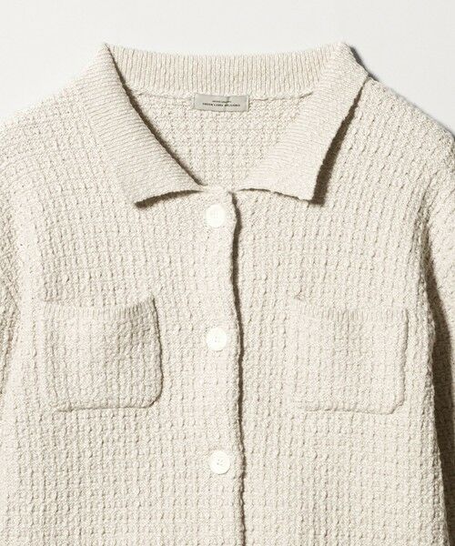 green label relaxing / グリーンレーベル リラクシング カーディガン・ボレロ | ブークレ ポロニット カーディガン ウォッシャブル | 詳細26