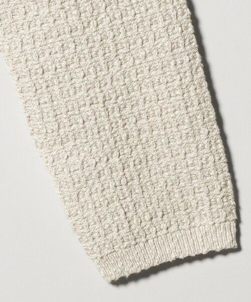 green label relaxing / グリーンレーベル リラクシング カーディガン・ボレロ | ブークレ ポロニット カーディガン ウォッシャブル | 詳細27