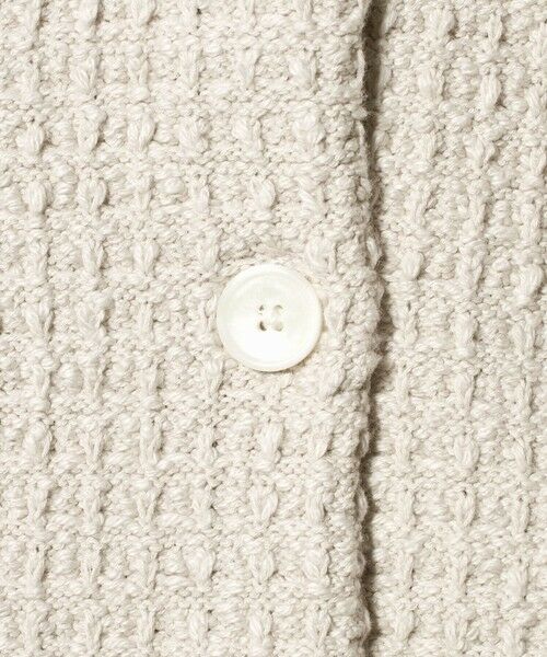 green label relaxing / グリーンレーベル リラクシング カーディガン・ボレロ | ブークレ ポロニット カーディガン ウォッシャブル | 詳細29