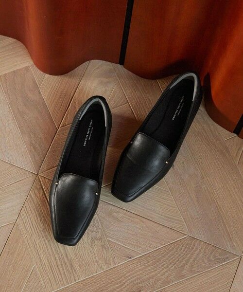 green label relaxing / グリーンレーベル リラクシング フラットシューズ | クッショニーシューズ メタルチップ モカ / フラットシューズ(BLACK)