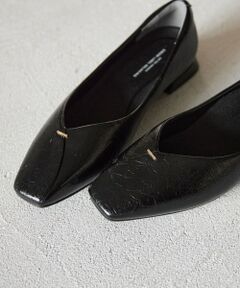 green label relaxing / グリーンレーベル リラクシング フラットシューズ | クッショニーシューズ スクエアトゥ メタルチップ / フラットシューズ