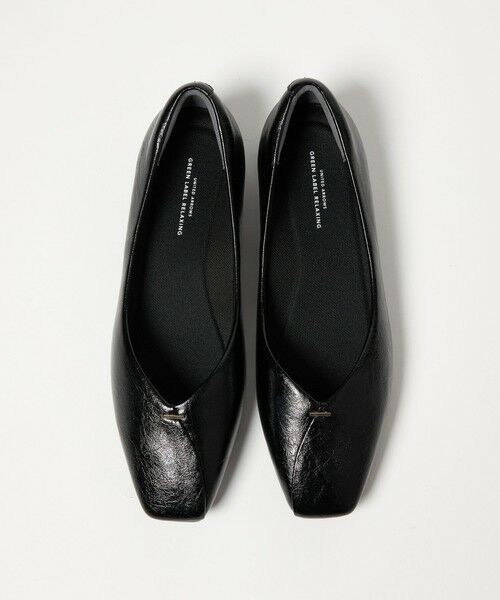 green label relaxing / グリーンレーベル リラクシング フラットシューズ | クッショニーシューズ スクエアトゥ メタルチップ / フラットシューズ | 詳細12