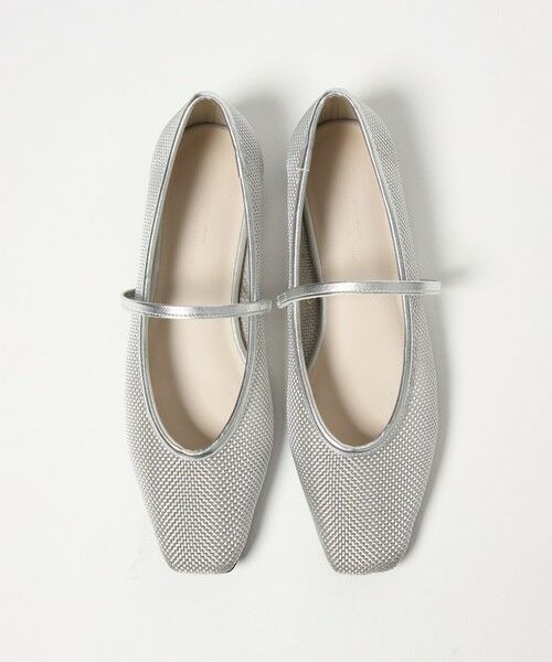 green label relaxing / グリーンレーベル リラクシング パンプス | スクエアストラップ フラットシューズ | 詳細5