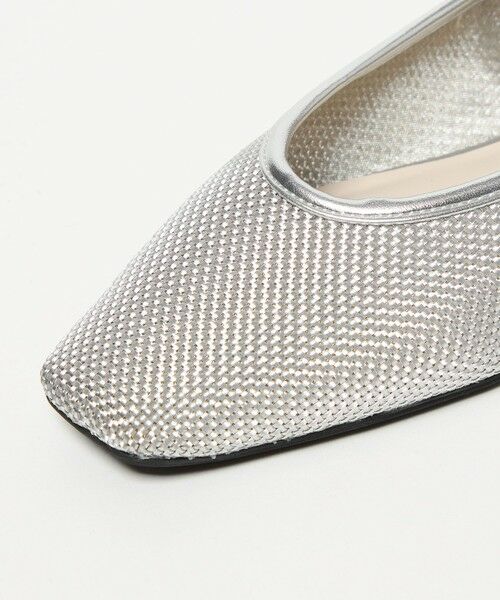 green label relaxing / グリーンレーベル リラクシング パンプス | スクエアストラップ フラットシューズ | 詳細1