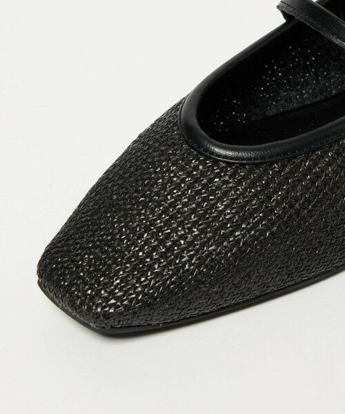 green label relaxing / グリーンレーベル リラクシング パンプス | スクエアストラップ フラットシューズ | 詳細7