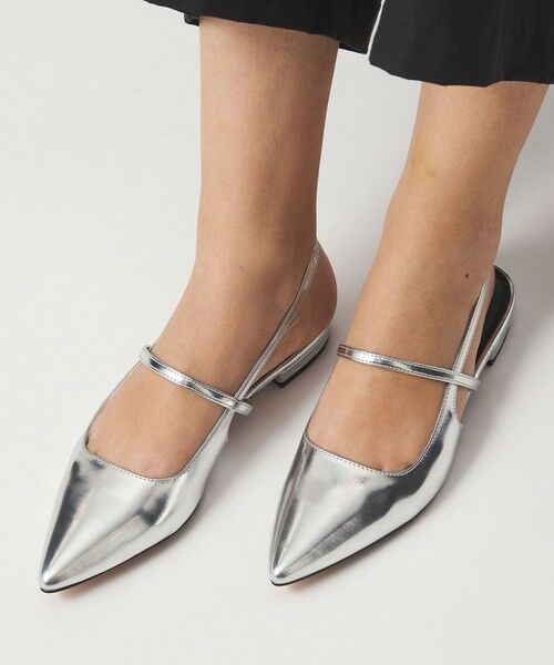 green label relaxing / グリーンレーベル リラクシング パンプス | ポインテッド ストラップ シューズ | 詳細1