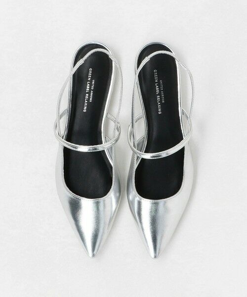 green label relaxing / グリーンレーベル リラクシング パンプス | ポインテッド ストラップ シューズ | 詳細3