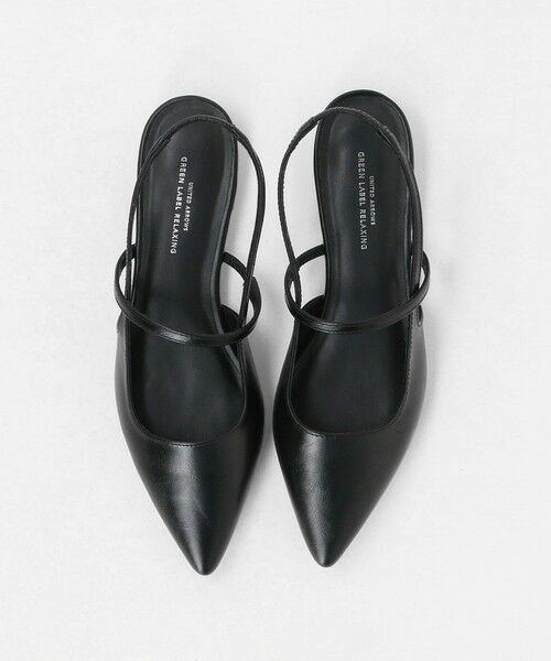 green label relaxing / グリーンレーベル リラクシング パンプス | ポインテッド ストラップ シューズ | 詳細9