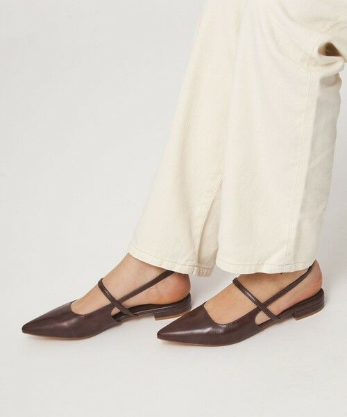 green label relaxing / グリーンレーベル リラクシング パンプス | ポインテッド ストラップ シューズ | 詳細12