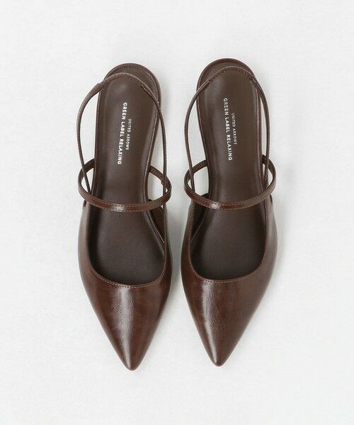 green label relaxing / グリーンレーベル リラクシング パンプス | ポインテッド ストラップ シューズ | 詳細14