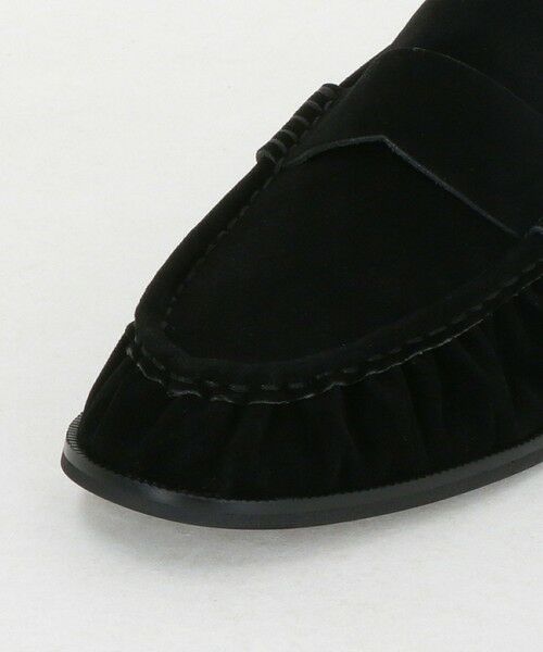 green label relaxing / グリーンレーベル リラクシング フラットシューズ | ギャザー ローファー | 詳細2