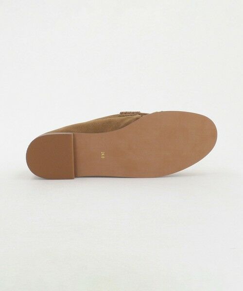 green label relaxing / グリーンレーベル リラクシング フラットシューズ | ギャザー ローファー | 詳細11