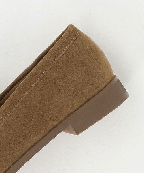 green label relaxing / グリーンレーベル リラクシング フラットシューズ | ギャザー ローファー | 詳細14